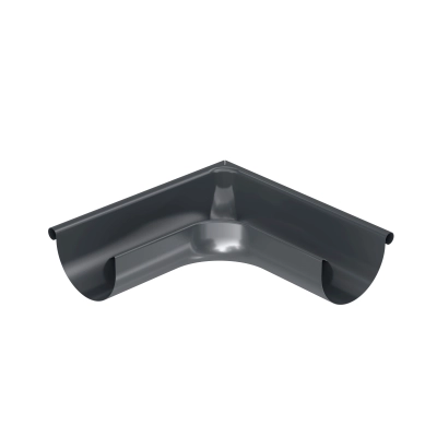 BRYZA STAL Narożnik zewnętrzny 90st. - 125 mm - ANTRACYT - RAL 7016